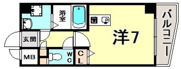 ラナップスクエア神戸県庁前の物件間取画像